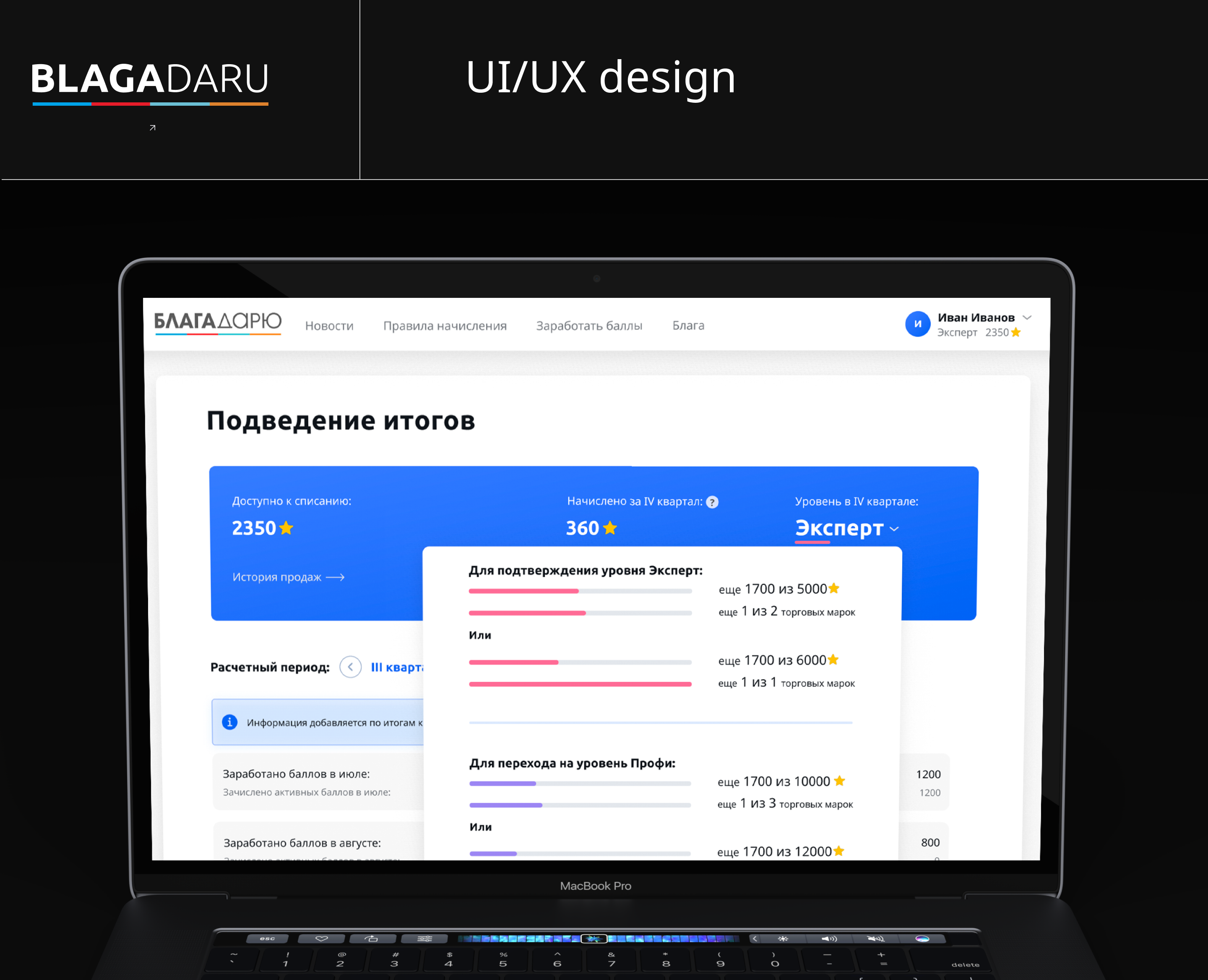 Следующая итерация сервиса мотивации продавцов
